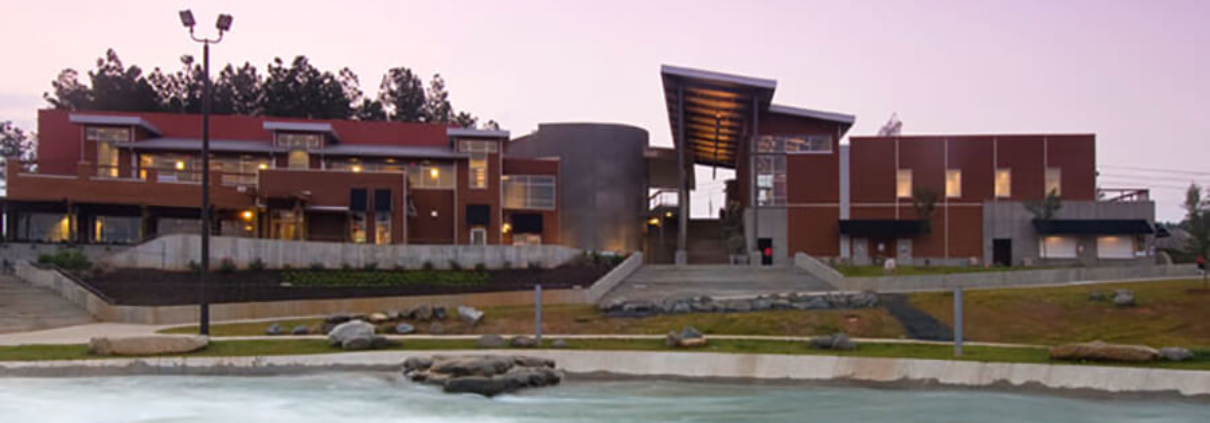 Image of the U.S. National Whitewater Center to represent the JSE MEP office located in Washington D.C which celebrates the five year anniversary of opening.