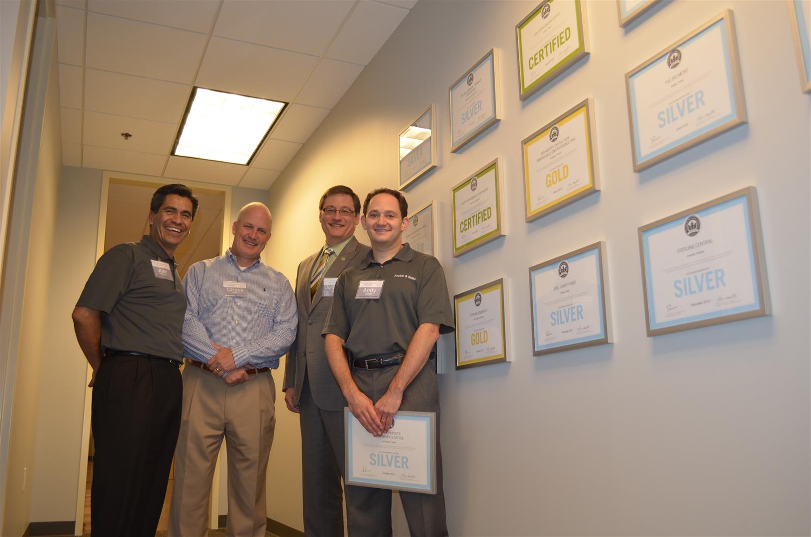 Jordan & Skala’s Dallas Office is USGBC LEED Silver Certified