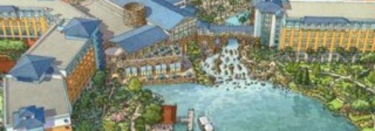 Graphic image of the urban mixed-use village, Canals at Grand Park in Dallas, which is under construction and being provided MEP services by Jordan & Skala Engineers.