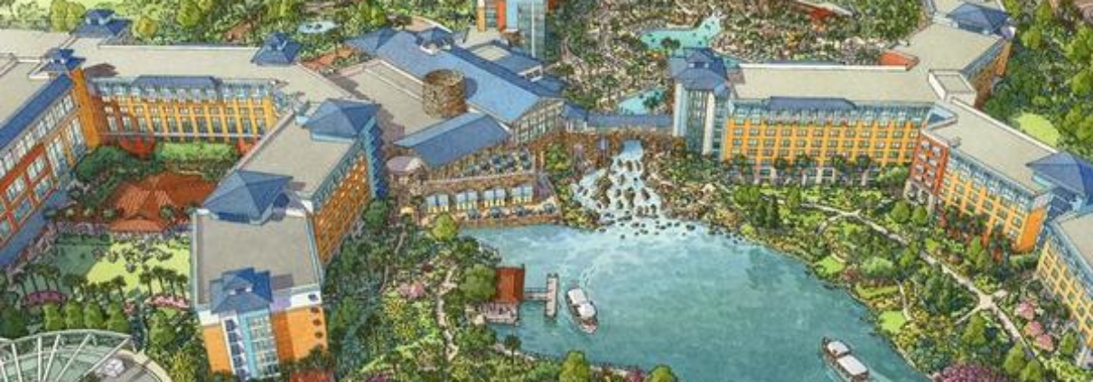 Drawing of Sapphire Falls Resort in Orlando, FL