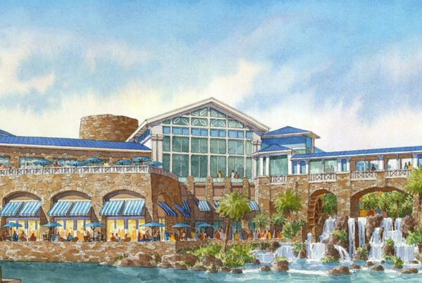 Drawing of Sapphire Falls Resort in Orlando, FL