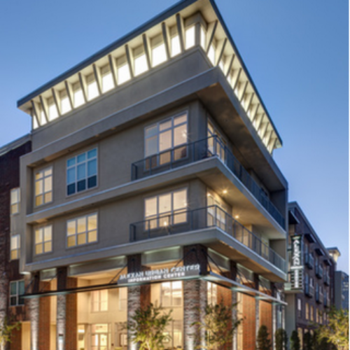 Project image of the Alexan Urban Center in which won the Best Multifamily Rental Community McSam Award.