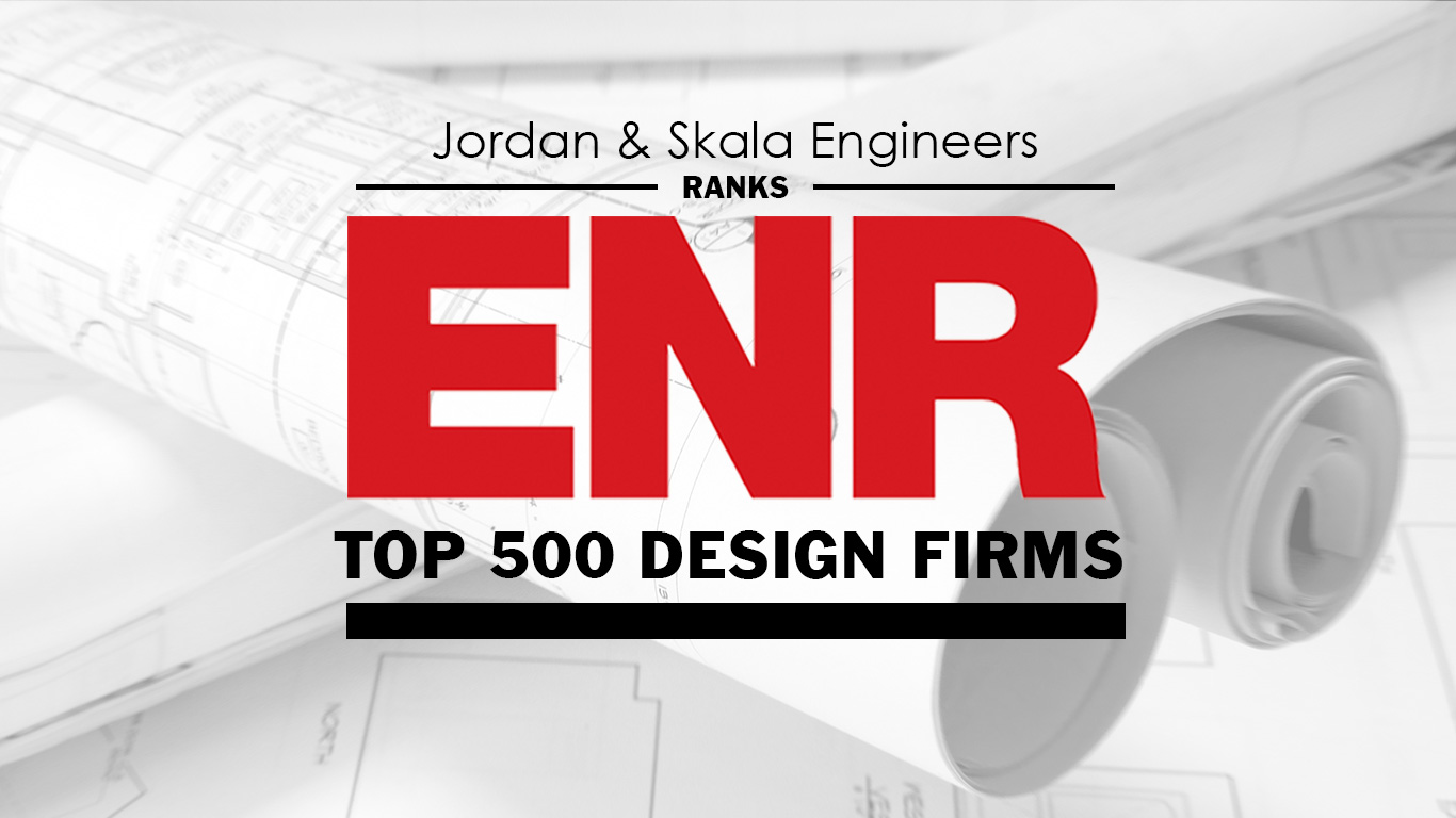 Jordan & Skala Ranks in ENR’s 2019 Top 500 Design Firms