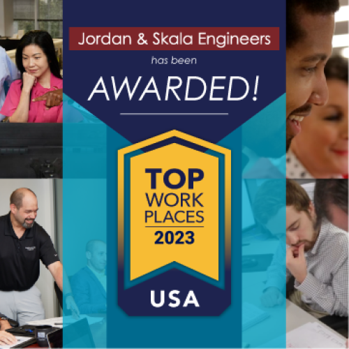 Jordan & Skala Engineers named a 2023 Top Workplace U.S.